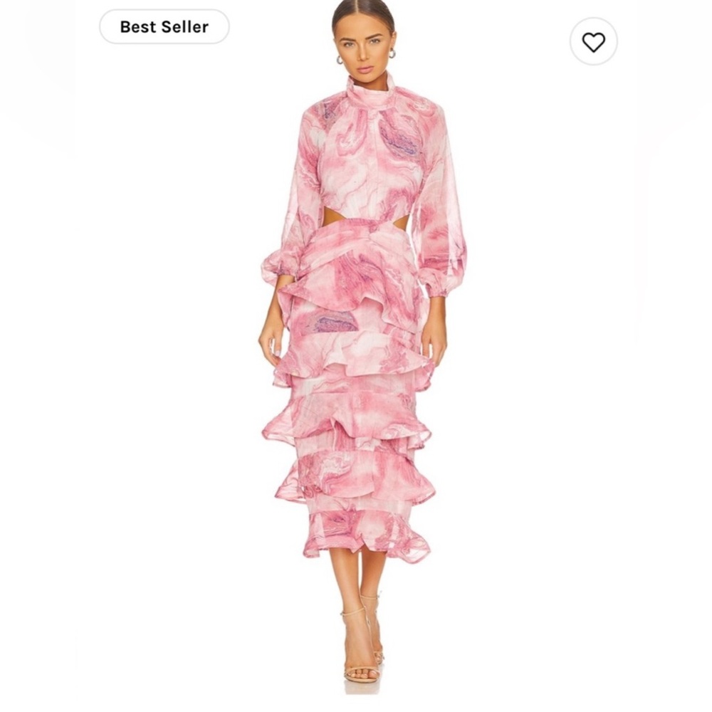 ELLIATT Memories dress in Pink/Purple